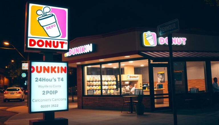 24 Hour Dunkin Donuts Near Me