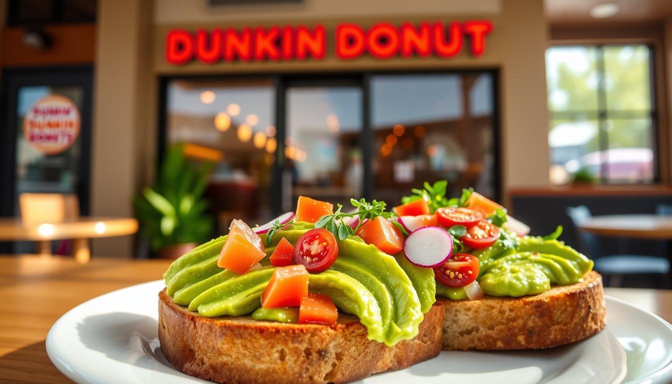 Dunkin Donuts Avocado Toast